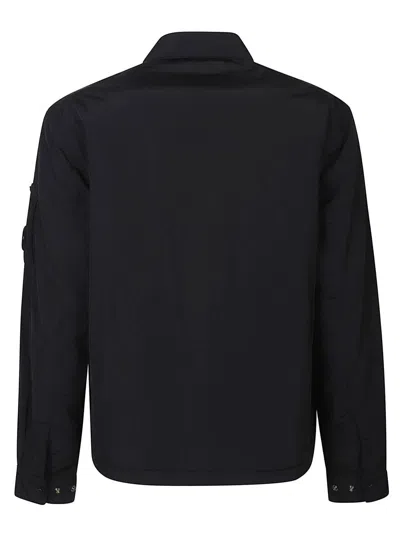 C.p. Company Lightweight Polyamide Jacket With Tailored Fit In Black