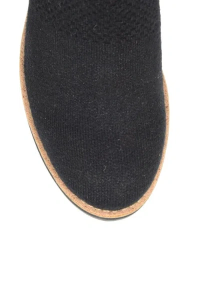 Söfft Elaina Wedge Knit Bootie In Animal Print