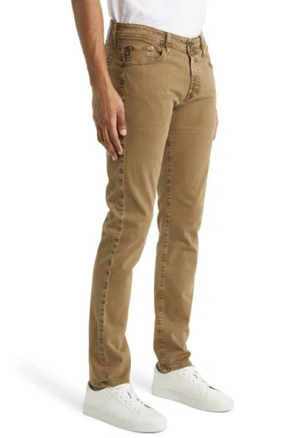 Ag Tellis Sud Modern Slim Fit Stretch Twill Pants In Brown