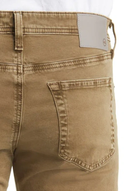 Ag Tellis Sud Modern Slim Fit Stretch Twill Pants In Brown