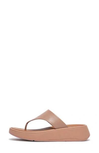 Fitflop F-mode Platform Sandal In Brown