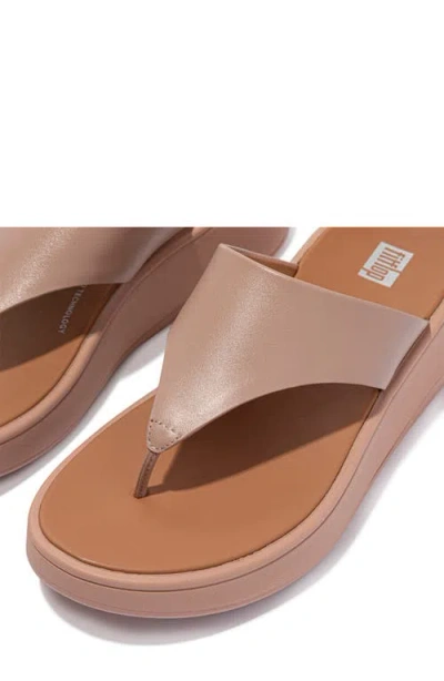 Fitflop F-mode Platform Sandal In Brown