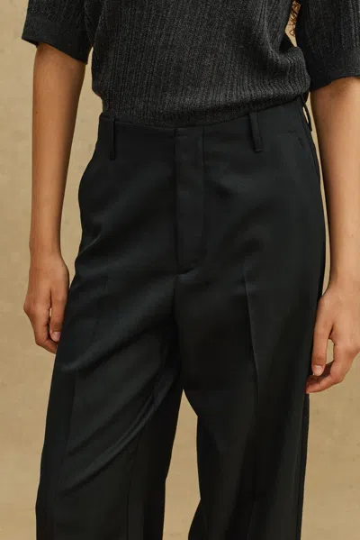 A Days March Lancer Fine Wool Trousers In Black