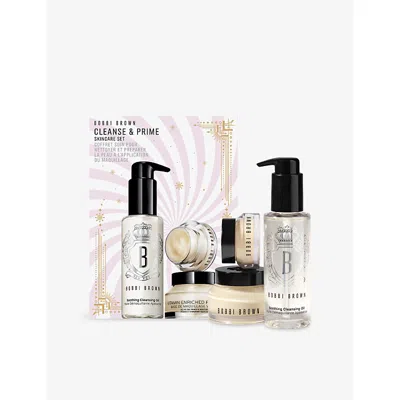 Bobbi Brown Cleanse And  Prime Skincare Set In Multi