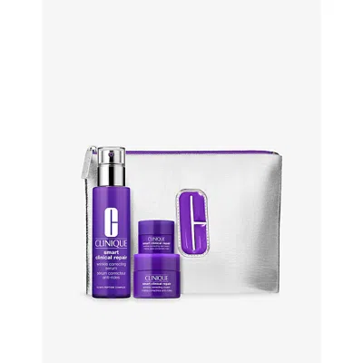 Clinique Anti-ageing Experts Skincare Gift Set In Purple