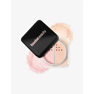 Huda Beauty Cherry Peach Easy Bake Duo Loose Powder 6.5g In Multi
