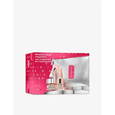 Clinique Moisture Surge Megastars Gift Set In Pink
