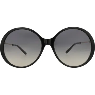 Chloé Round-frame Recycled Acetate Sunglasses In Black