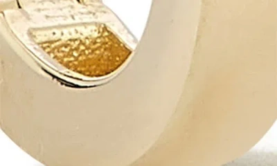 Ember Fine Jewelry 14k Gold Heart Huggie Hoop Earrings In Gold