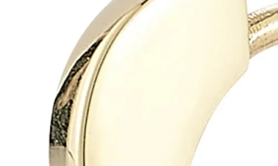 Ember Fine Jewelry Heart Huggie Hoop Earrings In Gold