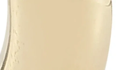 Ember Fine Jewelry 14k Gold Puff Hoop Earrings In Blue