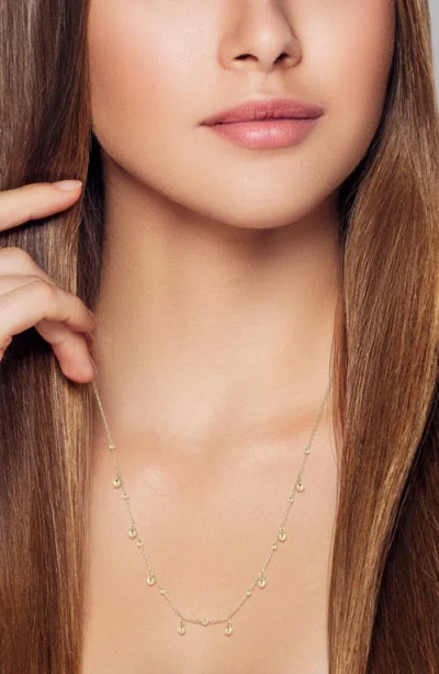 Ember Fine Jewelry 14k Ball Charm Necklace In Gold