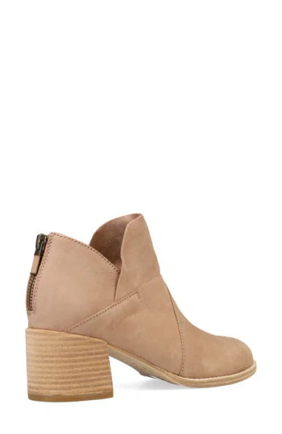 Eileen Fisher Bento Block Heel Bootie In Brown