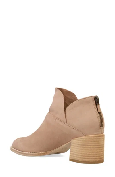Eileen Fisher Bento Block Heel Bootie In Brown