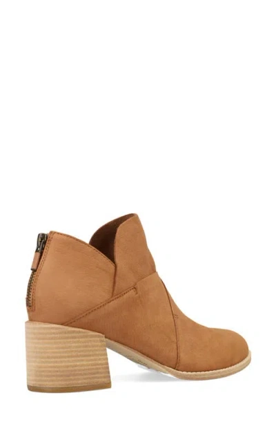 Eileen Fisher Bento Block Heel Bootie In Brown