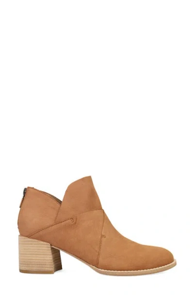 Eileen Fisher Bento Block Heel Bootie In Brown