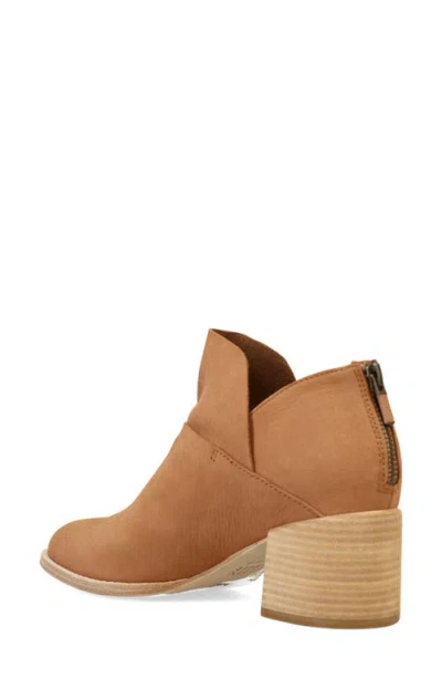 Eileen Fisher Bento Block Heel Bootie In Brown