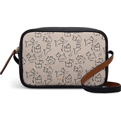Radley Small Sketch Street Zip Crossbody Bag In Neutral