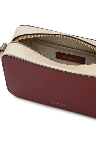 Radley Mini Beech Row Zip Crossbody Bag In Burgundy