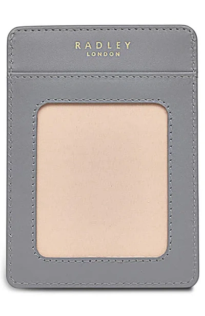 Radley Small Heritage Dog Outline Card Case In Gray