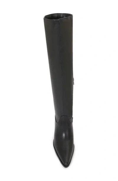 Berness Cone Heel Knee High Boot In Black