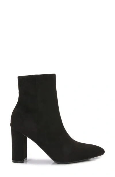 Berness Sara Block Heel Bootie In Black