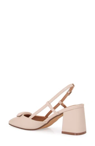 Berness Slingback Pump In Neutral