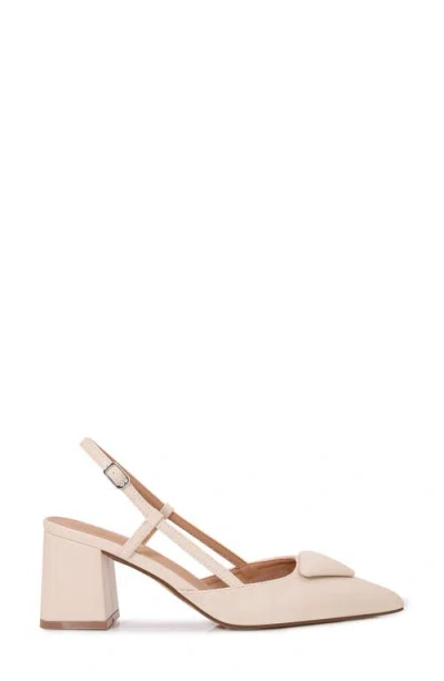 Berness Slingback Pump In Neutral