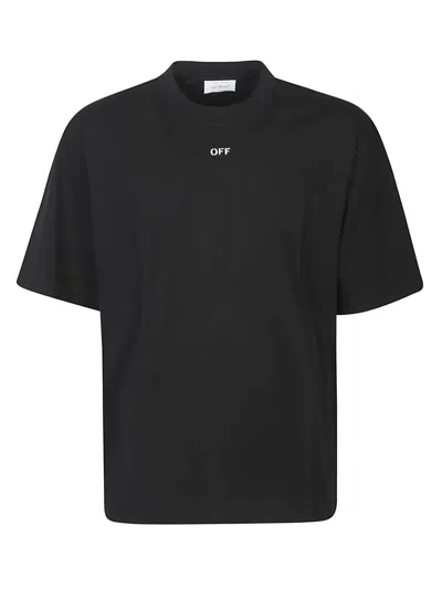 Off-white Off White S.matthew Skate Logo-print T-shirt In Gray