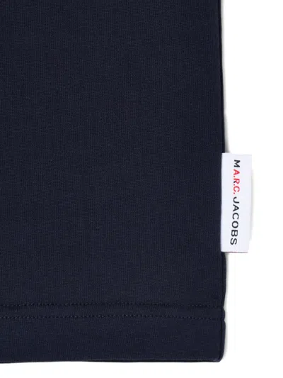 Marc Jacobs Logo-print T-shirt In Blue