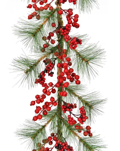 Kurt Adler Artificial Garland In Red