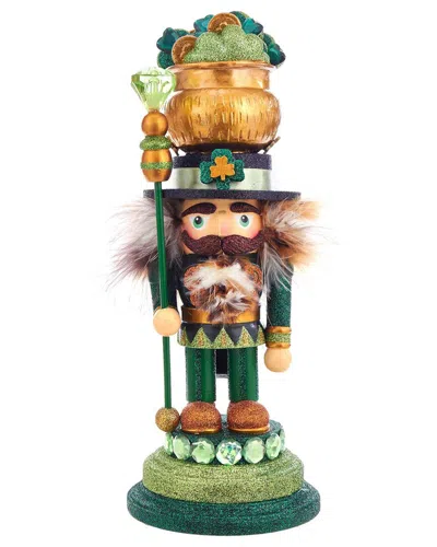 Kurt Adler 12-inch Hollywood Irish Christmas Nutcracker In Multi