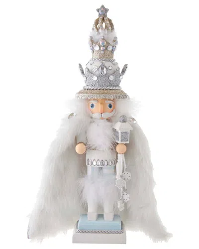Kurt Adler 18-inch Hollywood White Fur King Nutcracker In Multi