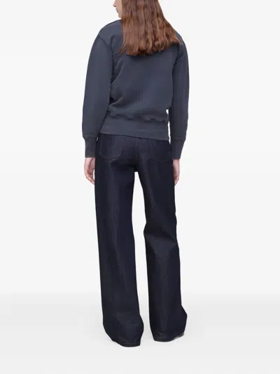 THE ELISABETH 刺绣牛仔裤