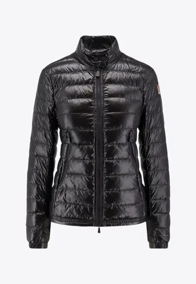 Moncler Grenoble Walibi Short Foldable Down Jacket In Black