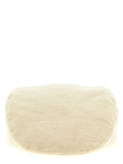 Jacquemus Valerie Soft Texture Beret Hat In Neutral
