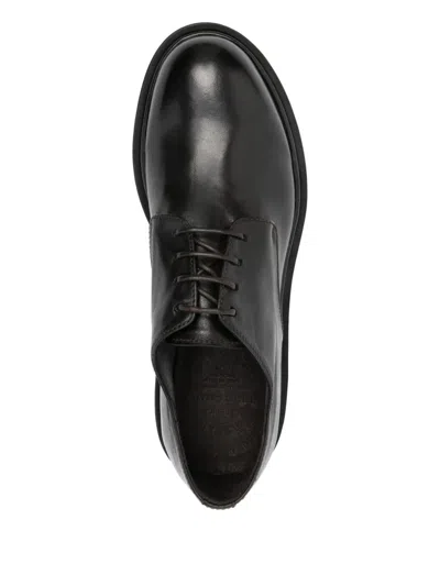 Officine Creative Leather Derby Shoes In Black