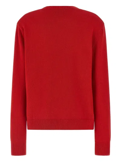 Mc2 Saint Barth New Queen Jacquard Knitwear In Multi