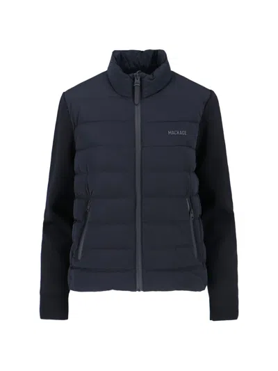 Mackage Oceane-cityz Zip-fastening Jacket In Blue