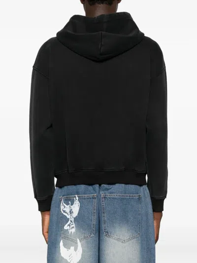 Kidsuper Side Eye Face Hoodie In Black