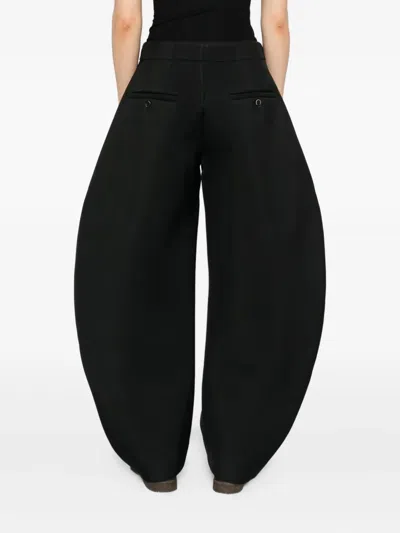 Uma Wang Button Casual Pants In Black