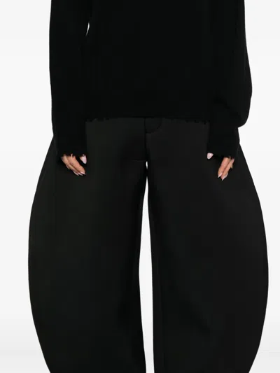 Uma Wang Button Casual Pants In Black
