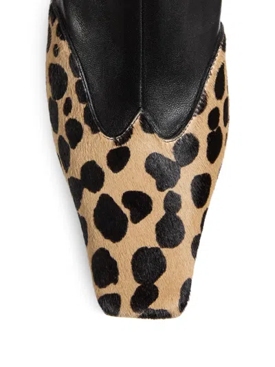 Khaite Nevada Stretch-leather Ankle Boots In Black