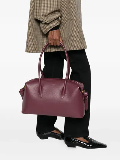 Yuzefi Double Handle Tote Bag In Red