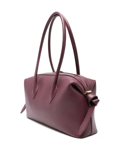 Yuzefi Double Handle Tote Bag In Red