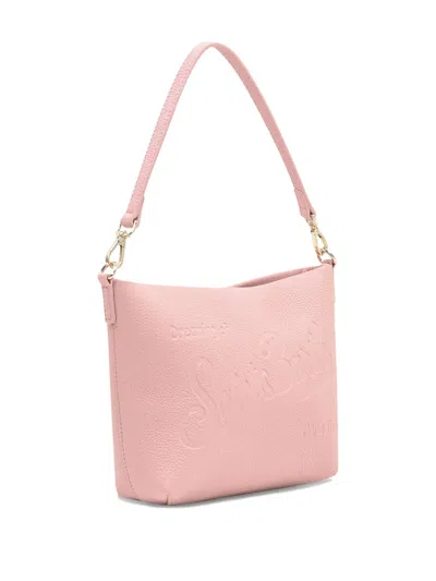 Mc2 Saint Barth Aline Shoulder Bag Adjustable Strap In Pink