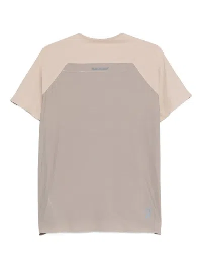 On Panelled T-shirt In Neutral