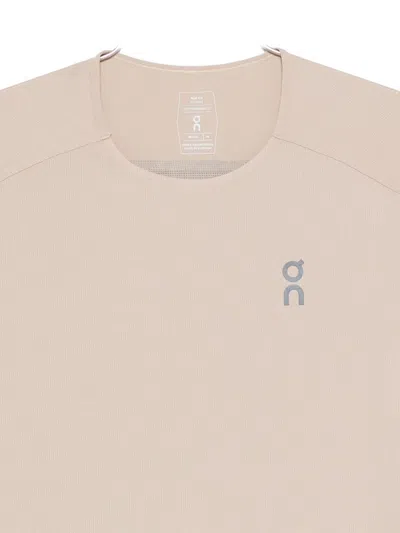 On Panelled T-shirt In Neutral