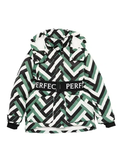 Perfect Moment Cortina Down Parka Jacket Xl In Green