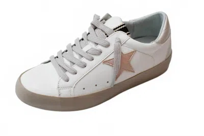 Shu Shop Women's Paula Star Sneakers In Pink In White